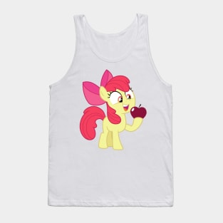 Apple Bloom with an apple Tank Top